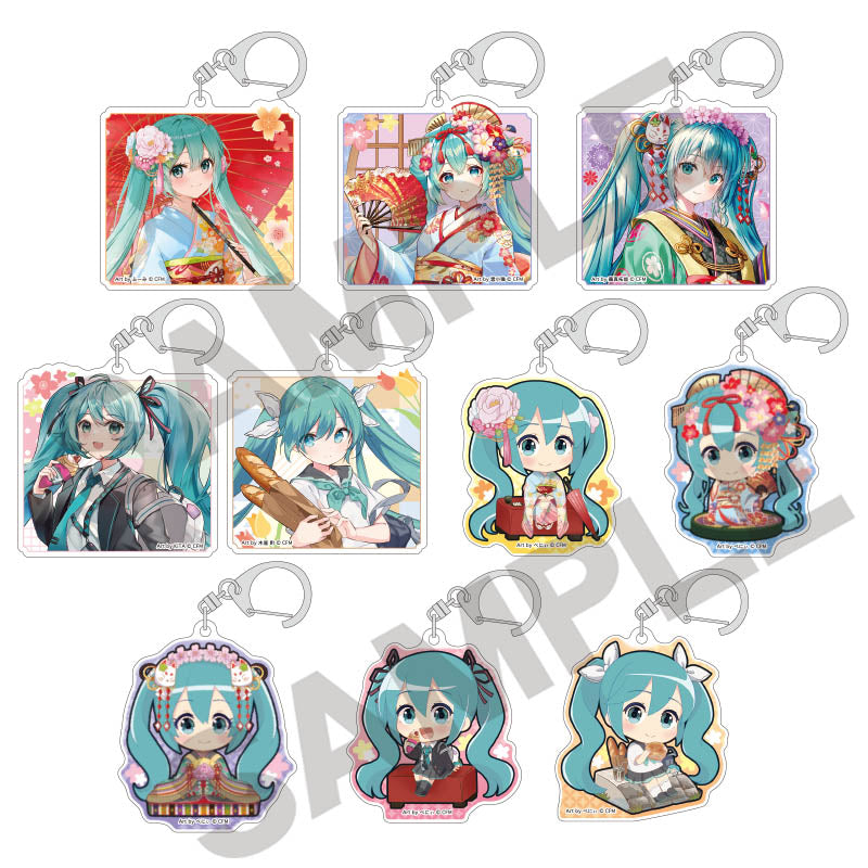 Hatsune Miku Crux Trading Acrylic Key Chain Kyoto