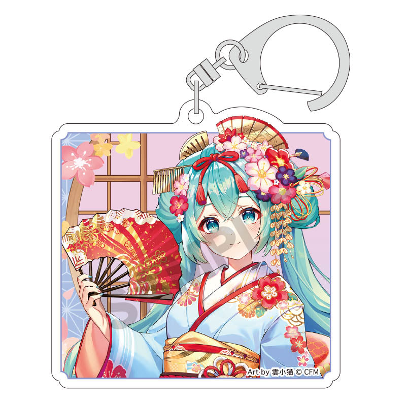 Hatsune Miku Crux Trading Acrylic Key Chain Kyoto