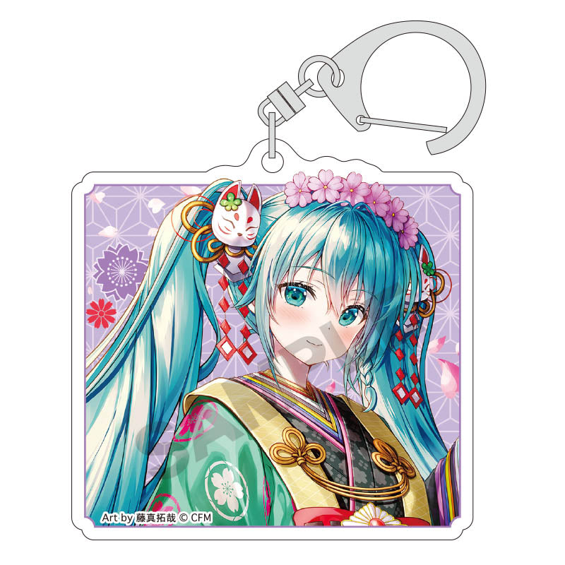 Hatsune Miku Crux Trading Acrylic Key Chain Kyoto