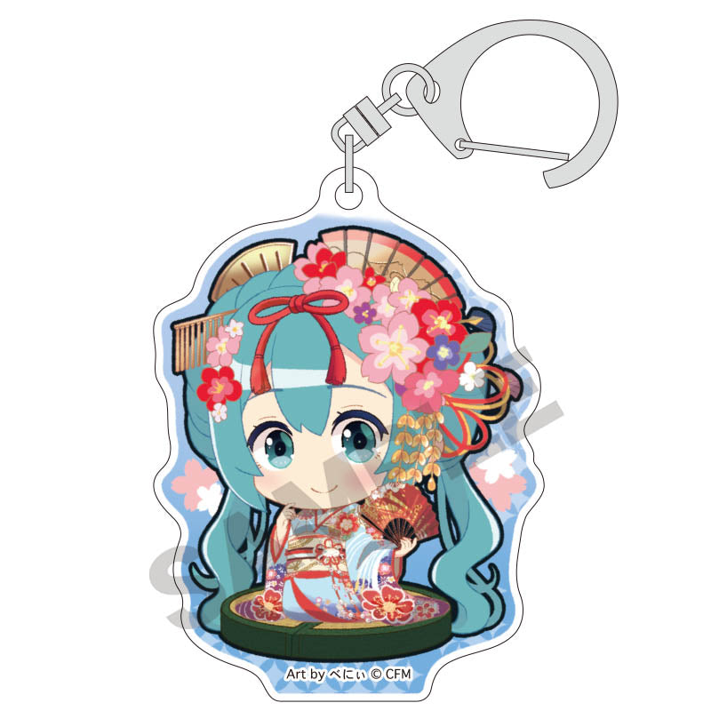 Hatsune Miku Crux Trading Acrylic Key Chain Kyoto