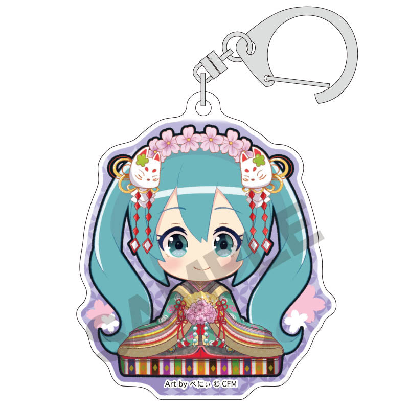 Hatsune Miku Crux Trading Acrylic Key Chain Kyoto