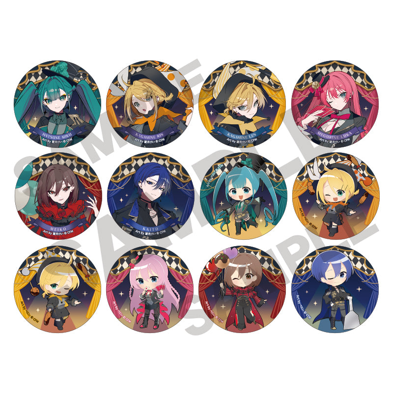 Hatsune Miku Crux Trading Can Badge Circus