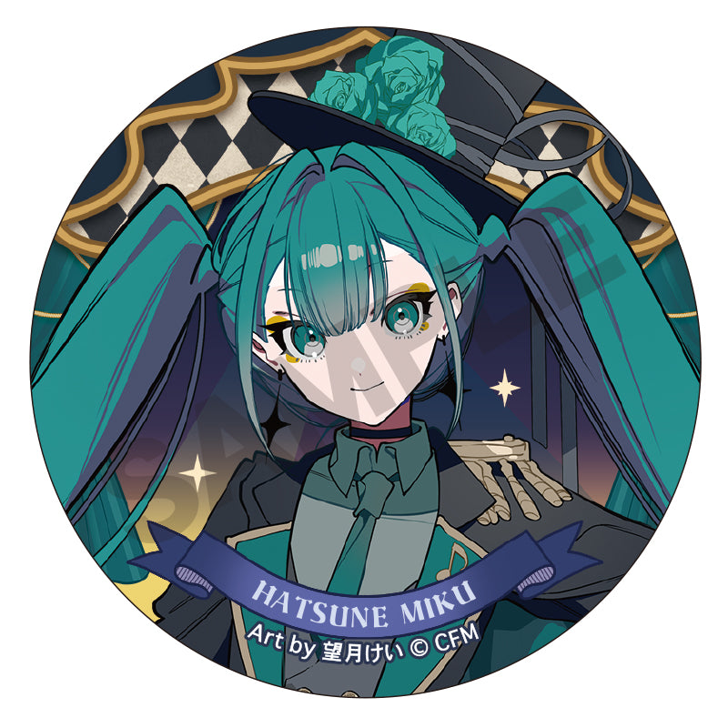 Hatsune Miku Crux Trading Can Badge Circus