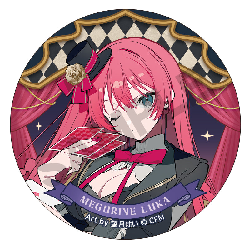 Hatsune Miku Crux Trading Can Badge Circus