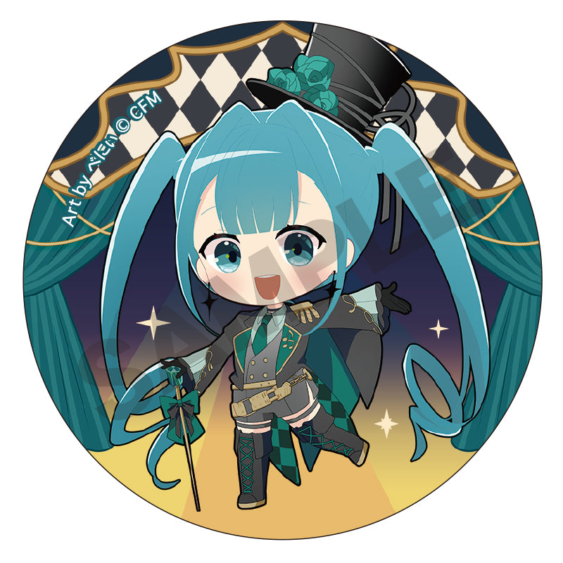 Hatsune Miku Crux Trading Can Badge Circus