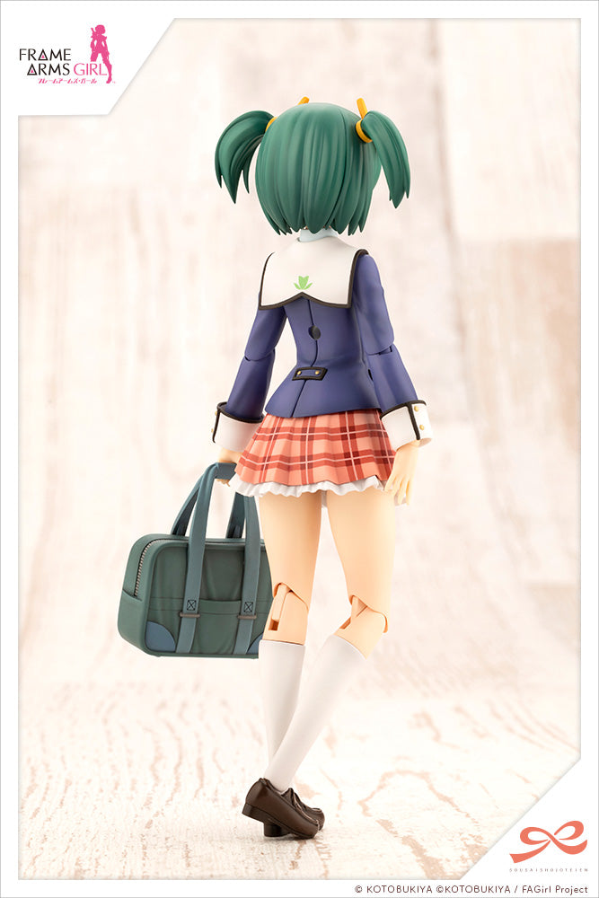 Frame Arms Girl Kotobukiya Sousai Shojo Teien x Kotobuki Bukiko Wakaba Girls' High School Winter Clothes