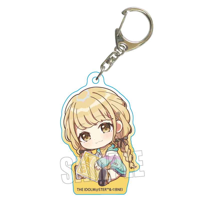 Gakuen Idolmaster Bell House GyuGyutto Acrylic Key Chain (re-run)