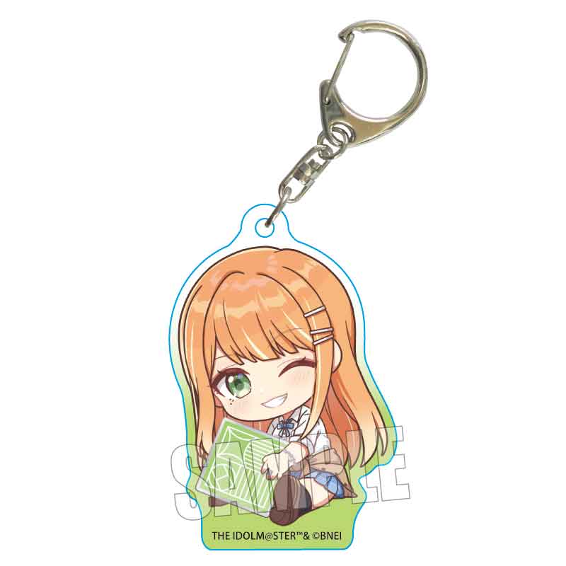 Gakuen Idolmaster Bell House GyuGyutto Acrylic Key Chain (re-run)