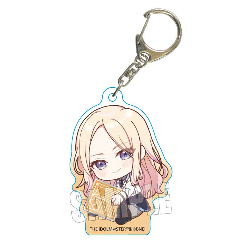 Gakuen Idolmaster Bell House GyuGyutto Acrylic Key Chain (re-run)