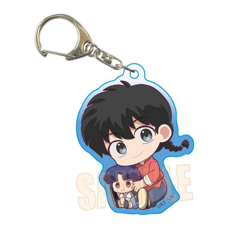 Ranma 1/2 Bell House GyuGyutto Acrylic Key Chain