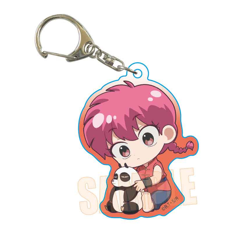 Ranma 1/2 Bell House GyuGyutto Acrylic Key Chain