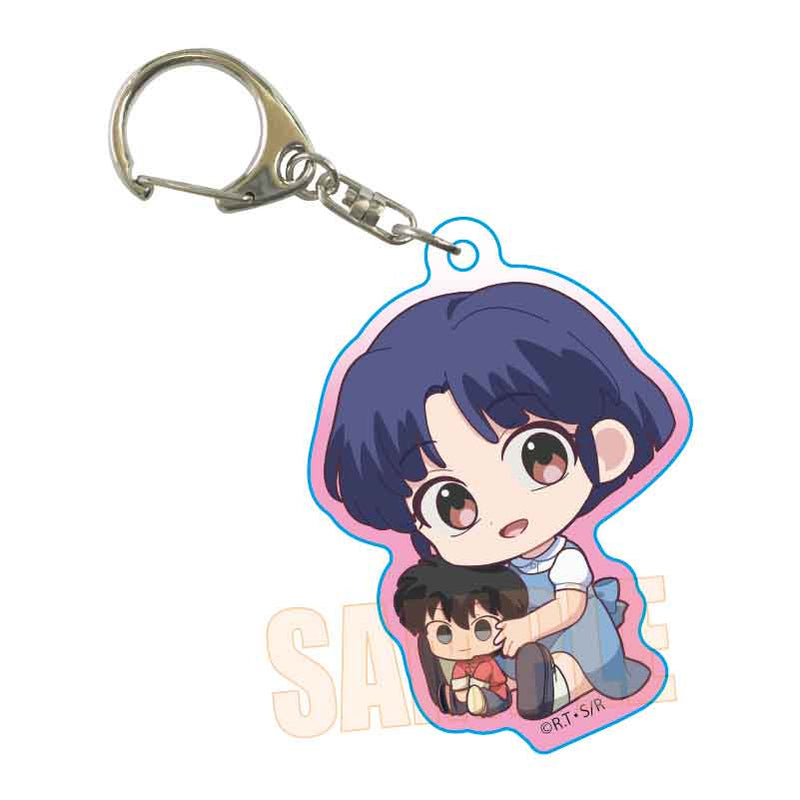 Ranma 1/2 Bell House GyuGyutto Acrylic Key Chain