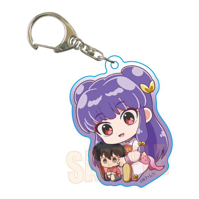 Ranma 1/2 Bell House GyuGyutto Acrylic Key Chain