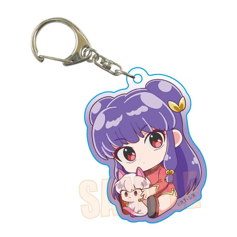 Ranma 1/2 Bell House GyuGyutto Acrylic Key Chain