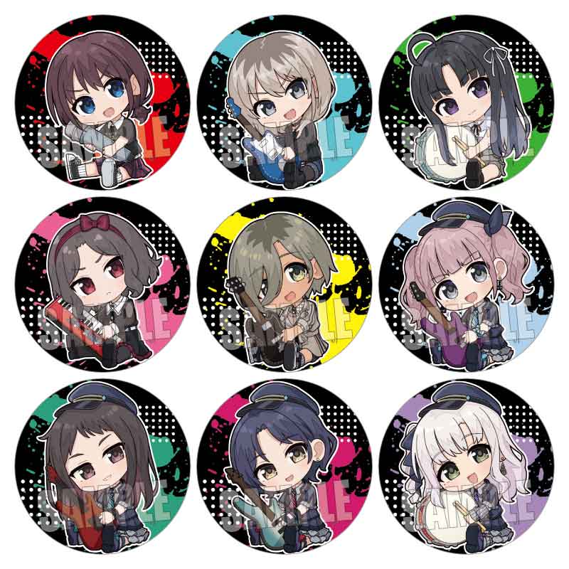 Girls Band Cry Bell House Trading Can Badge GyuGyutto