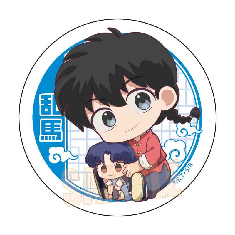 Ranma 1/2 Bell House GyuGyutto Trading Can Badge