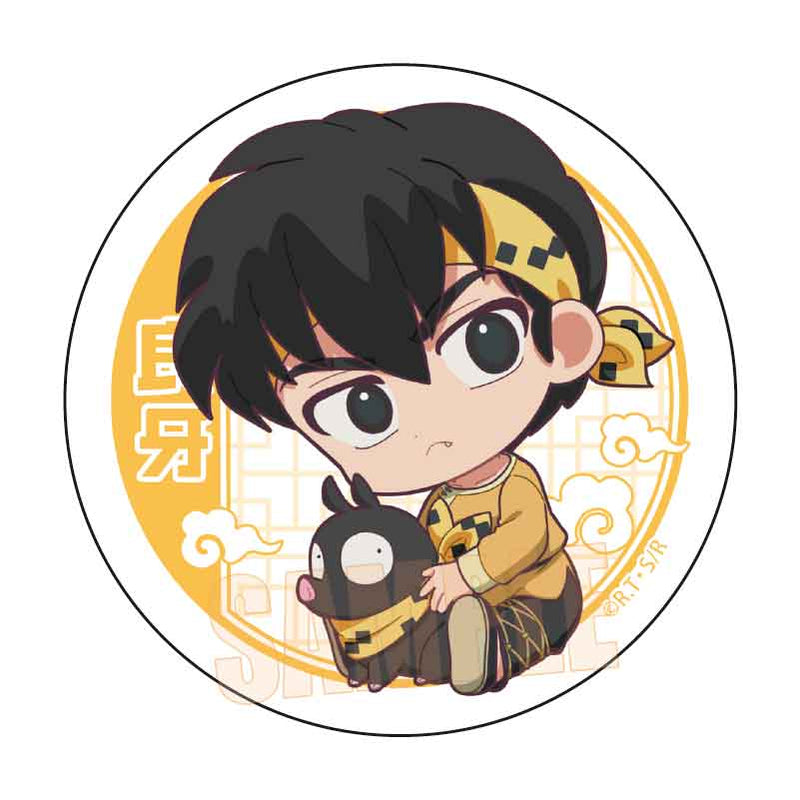 Ranma 1/2 Bell House GyuGyutto Trading Can Badge