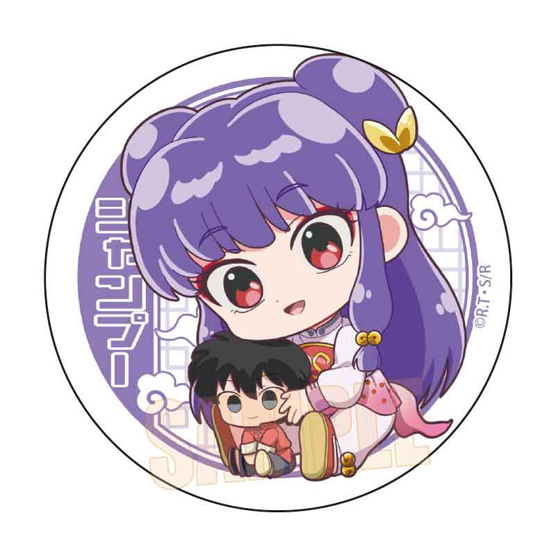 Ranma 1/2 Bell House GyuGyutto Trading Can Badge