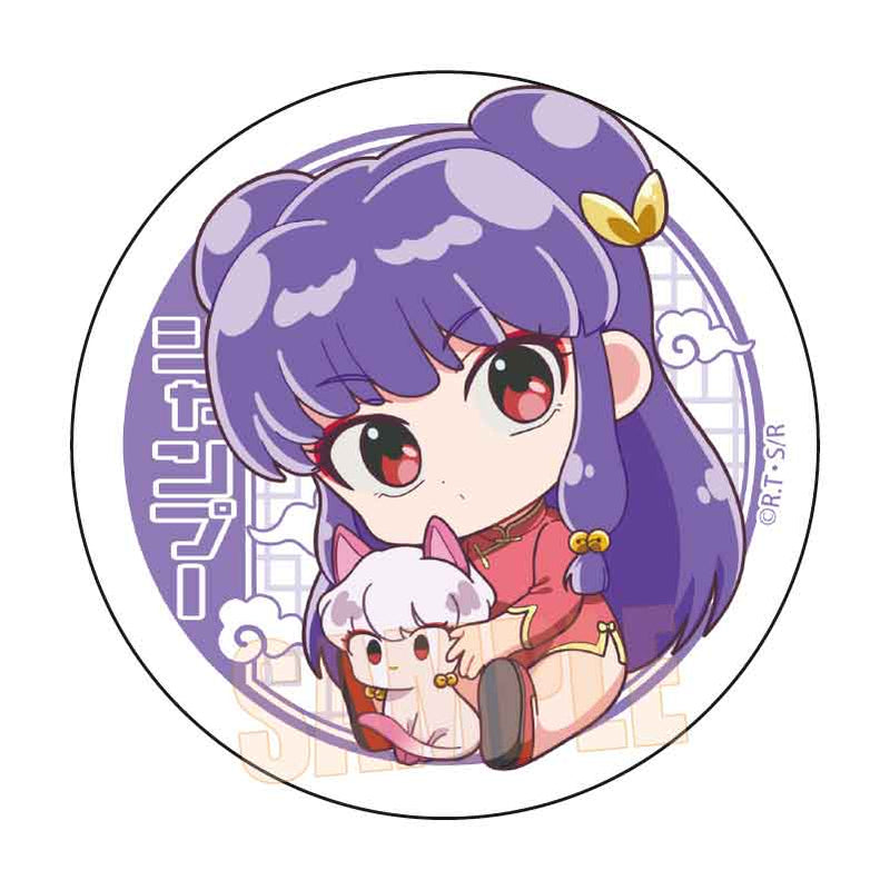 Ranma 1/2 Bell House GyuGyutto Trading Can Badge