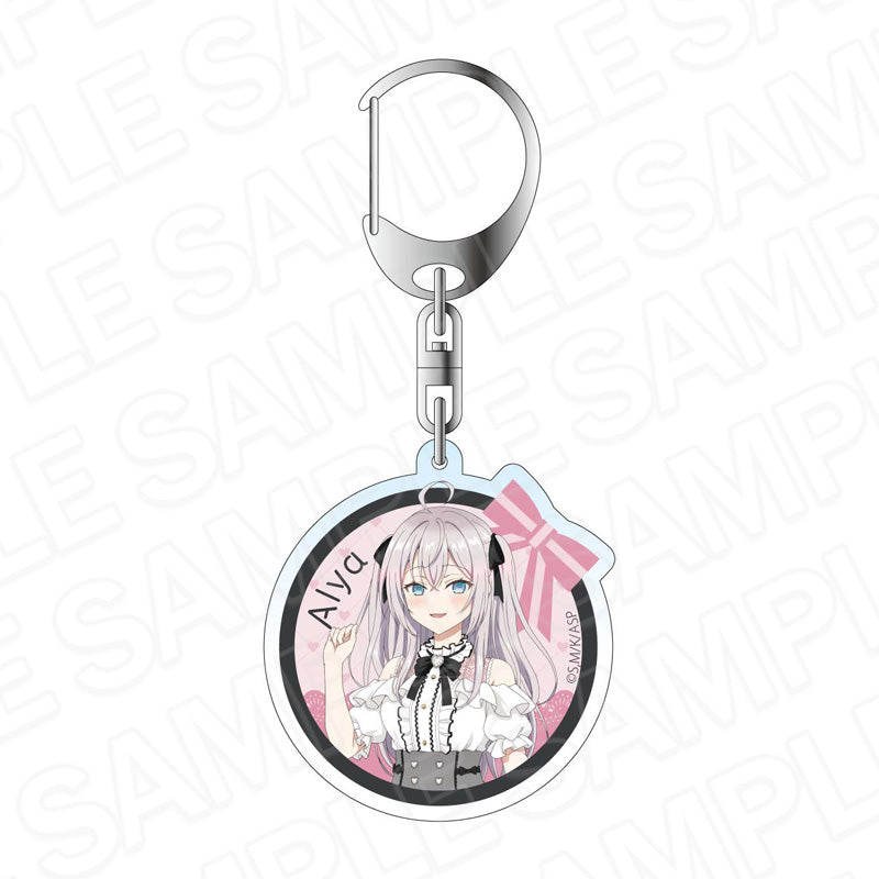 Alya Sometimes Hides Her Feelings in Russian Contents Seed Acrylic Key Chain Kawaii Ver.