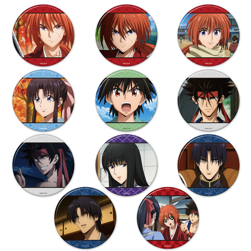 Rurouni Kenshin: Meiji Swordsman Romantic Story azumaker Trading Can Badge