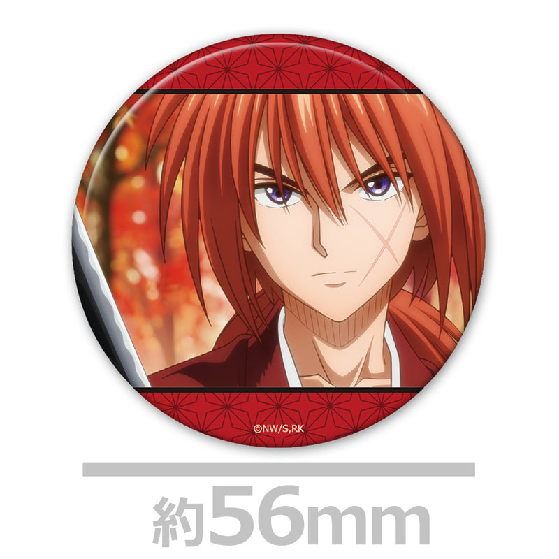 Rurouni Kenshin: Meiji Swordsman Romantic Story azumaker Trading Can Badge