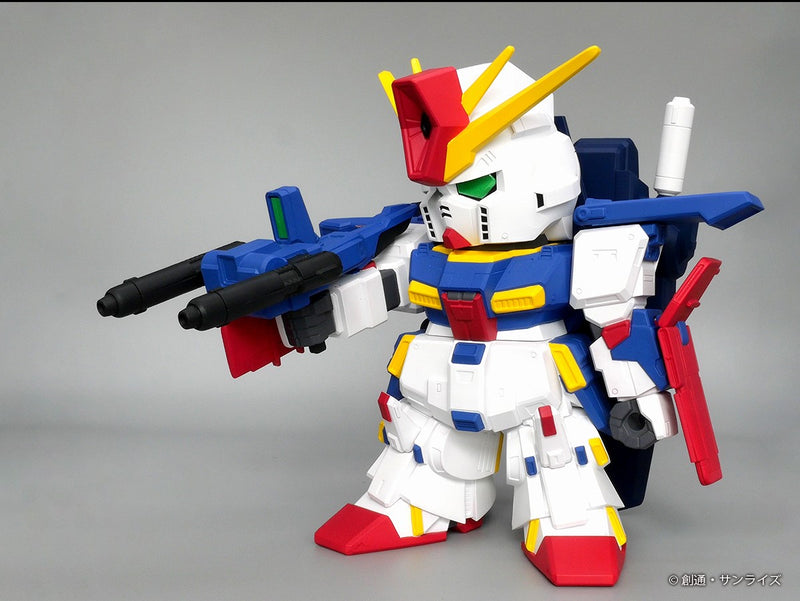 Mobile Suit Gundam ZZ Plex Jumbo Soft Vinyl Figure SD MSZ-010 SD ZZ Gundam