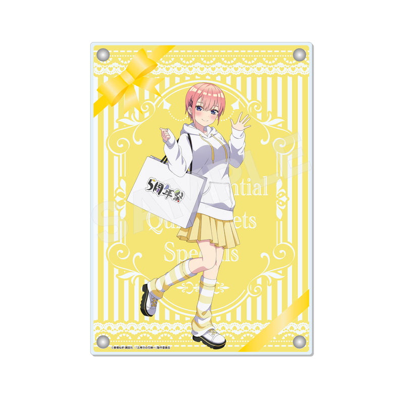 The Quintessential Quintuplets Specials CS.FRONT Twin Acrylic Board