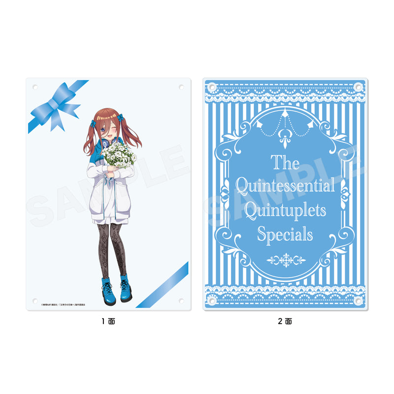 The Quintessential Quintuplets Specials CS.FRONT Twin Acrylic Board