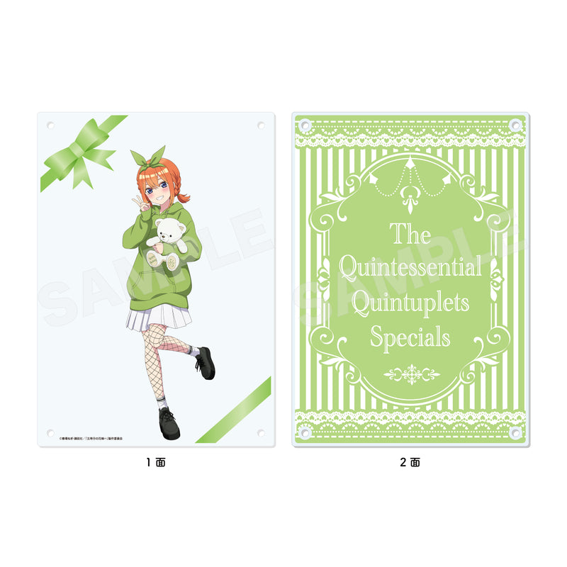 The Quintessential Quintuplets Specials CS.FRONT Twin Acrylic Board