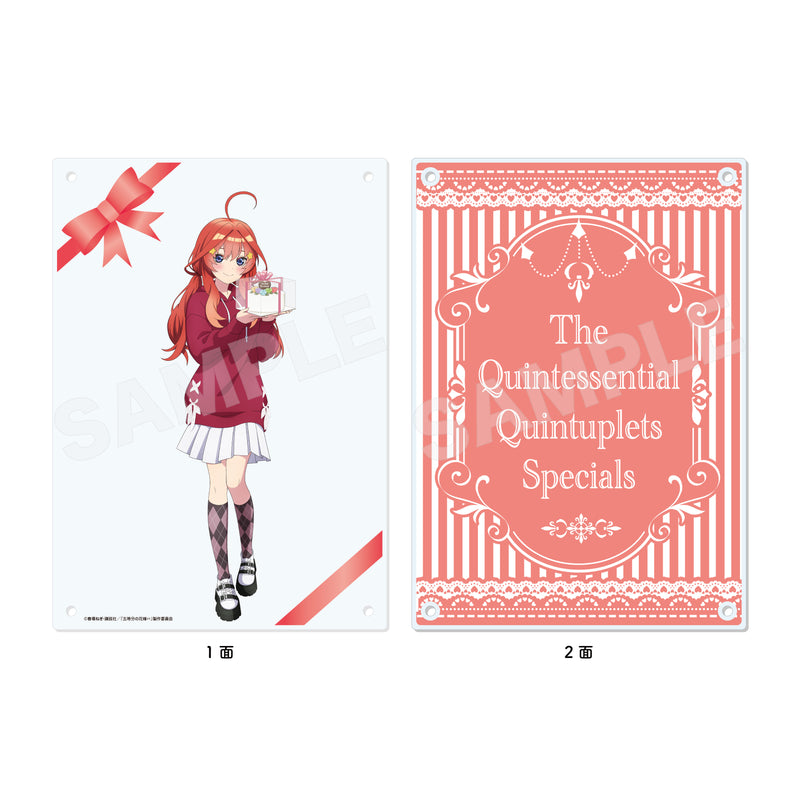 The Quintessential Quintuplets Specials CS.FRONT Twin Acrylic Board