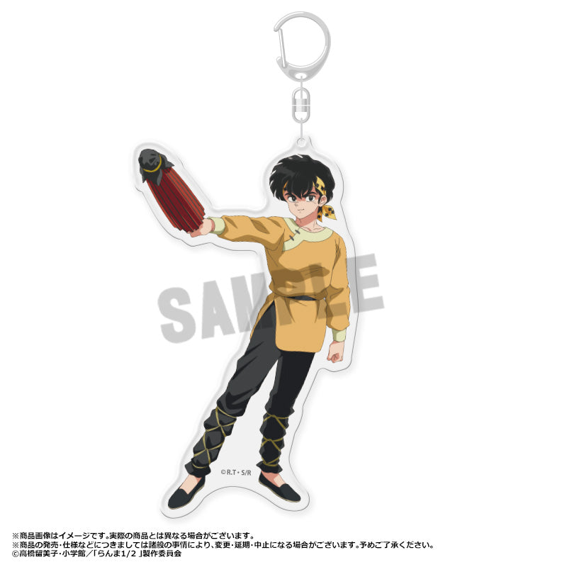 Ranma 1/2 ANICRAFT Big Acrylic Key Chain