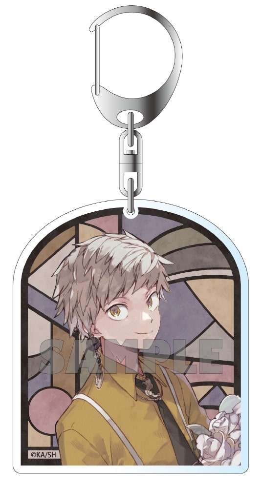 Bungo Stray Dogs KADOKAWA Harukawa 35 Illustration Acrylic Key Chain (1-5 Selection)