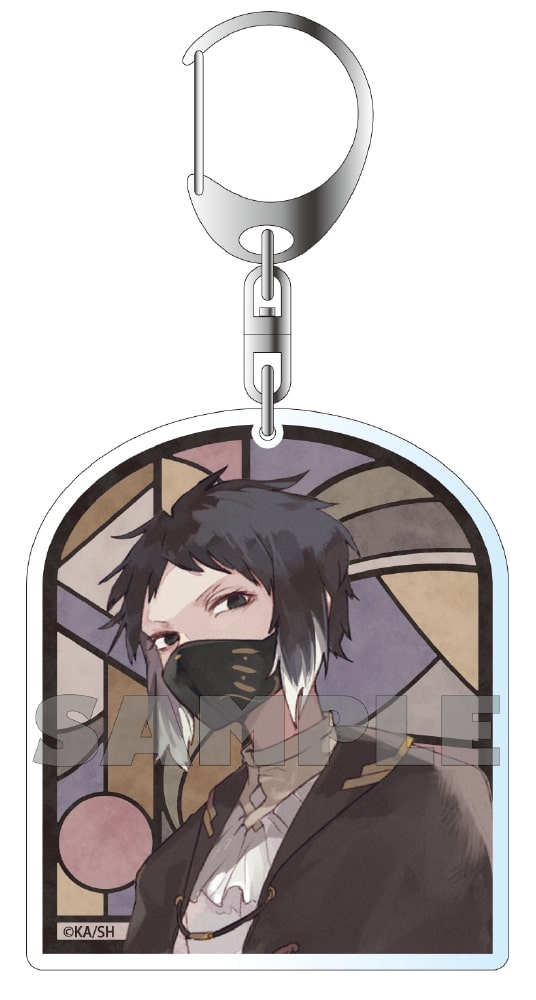 Bungo Stray Dogs KADOKAWA Harukawa 35 Illustration Acrylic Key Chain (1-5 Selection)