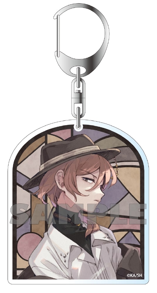 Bungo Stray Dogs KADOKAWA Harukawa 35 Illustration Acrylic Key Chain (1-5 Selection)