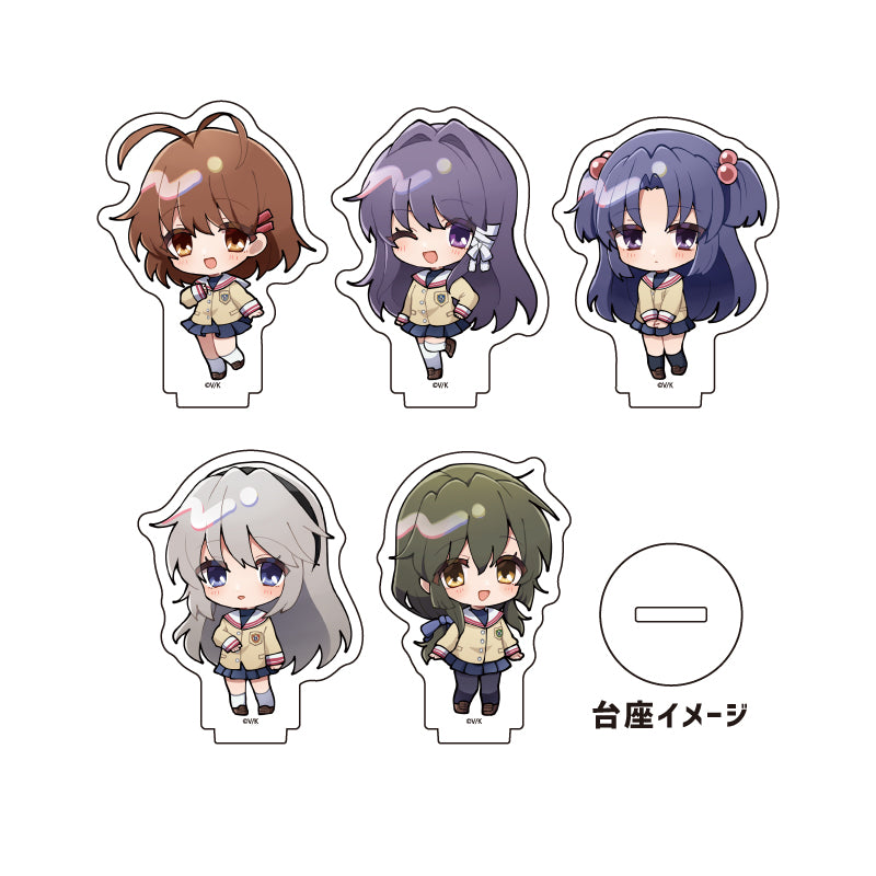 CLANNAD Acrylic Petit Stand A3 01 Mini Character Illustration