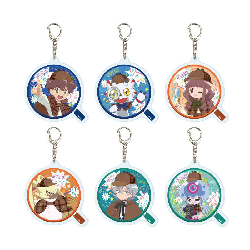 Digimon Ghost Game A3 Acrylic Key Chain 04 Detective Ver. (Original Illustration)