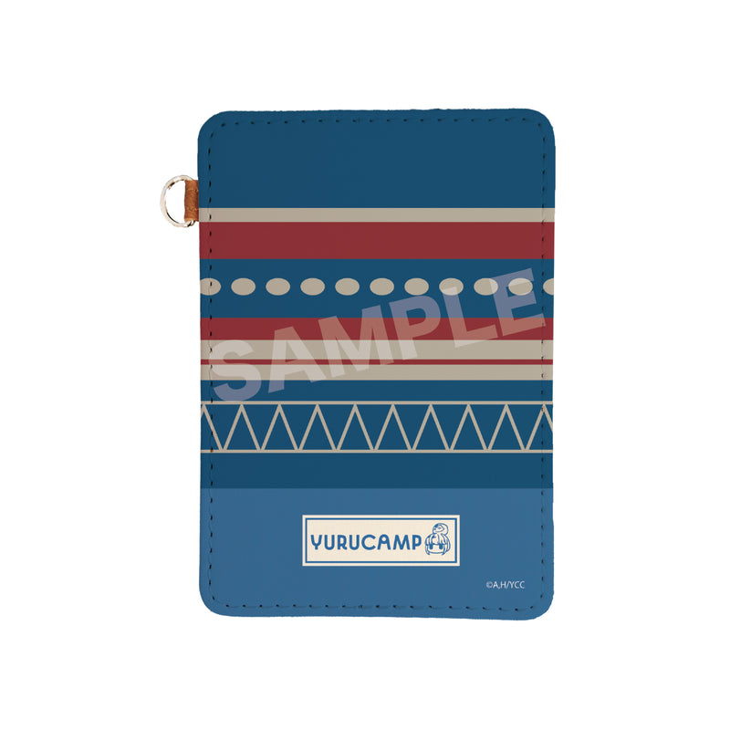 Yurucamp Season 2 CS.FRONT Leather Pass Case