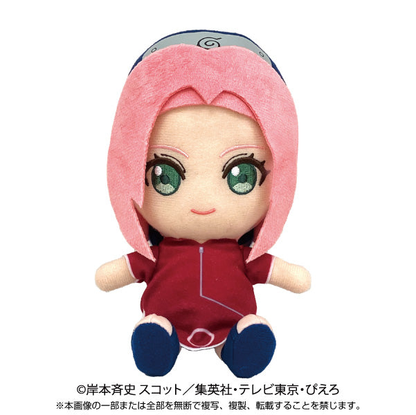 NARUTO Bandai Namco Nui Chibi Plush Sakura Boys Story