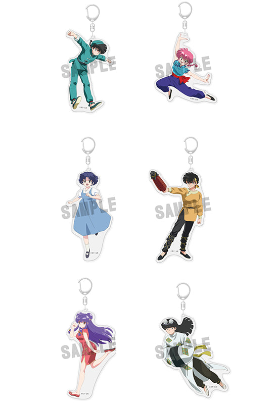 Ranma 1/2 ANICRAFT Big Acrylic Key Chain