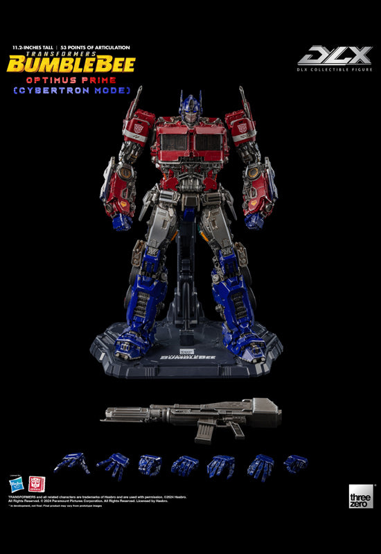 Transformers: Bumblebee threezero DLX Optimus Prime (Cybertron Mode)