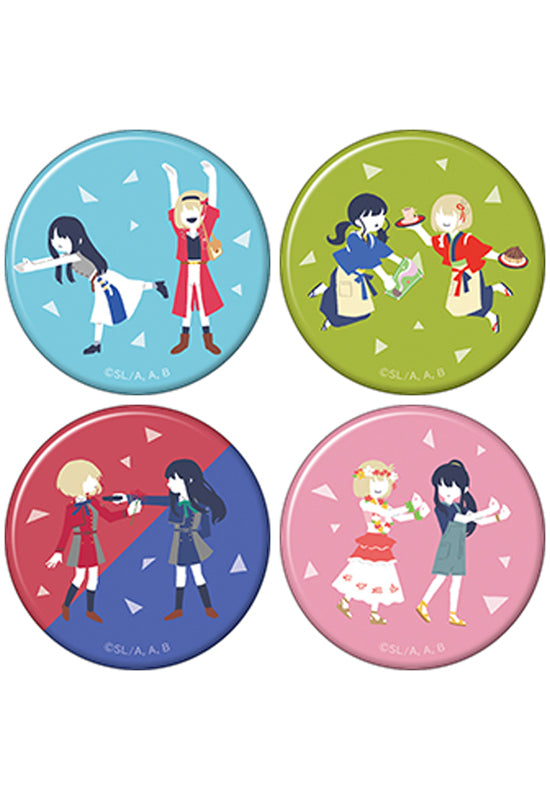 Lycoris Recoil Movic Can Badge Set Yuru Pallet