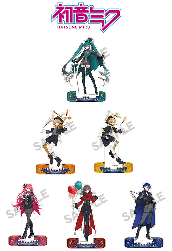 Hatsune Miku Crux Acrylic Stand Black Circus