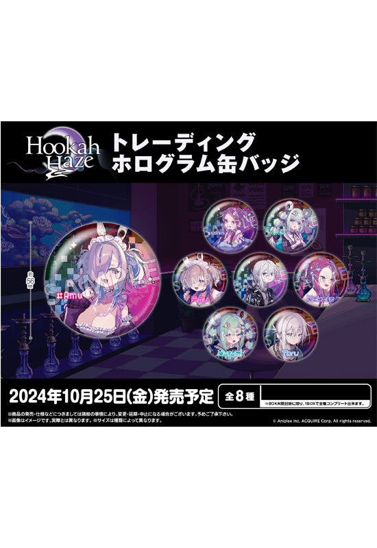 Hookah Haze Bushiroad Creative Trading Hologram Can Badge