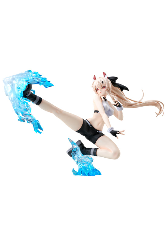 Azur Lane FREEing Ayanami: Dynamic Kick! Complete Figure