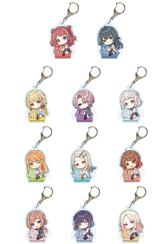 Gakuen Idolmaster Bell House GyuGyutto Acrylic Key Chain (re-run)