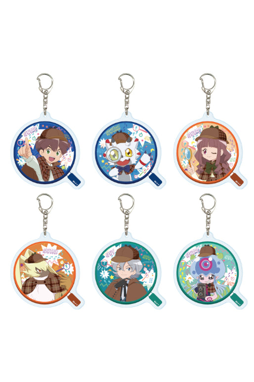 Digimon Ghost Game A3 Acrylic Key Chain 04 Detective Ver. (Original Illustration)