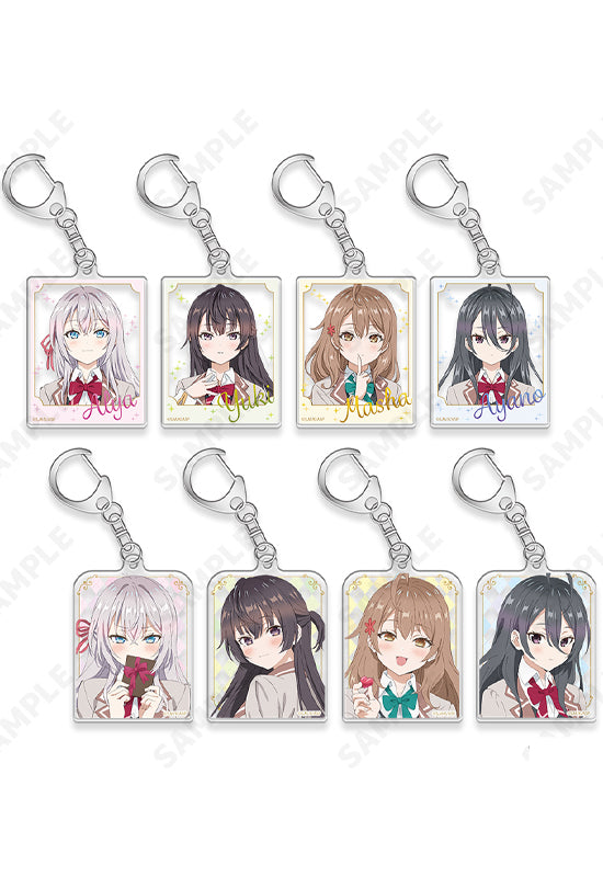 Alya Sometimes Hides Her Feelings in Russian D-techno Trading Acrylic Key Chain