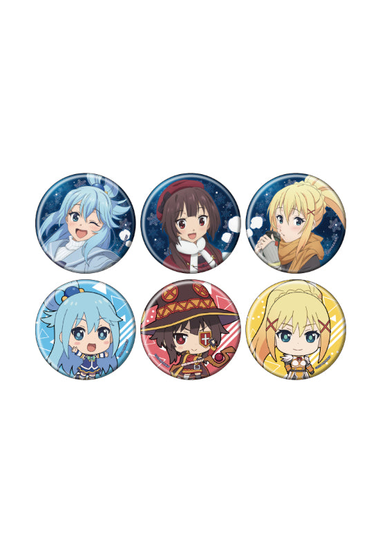 Kono Subarashii Sekai ni Shukufuku wo! 3 A3 Can Badge 06 Winter Wear Ver. (Official & Original Illustration)