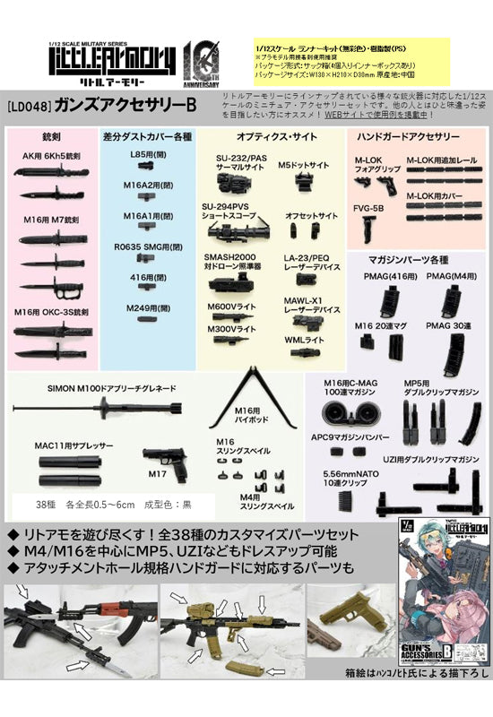 LittleArmory TomyTec <LD048> Gun's Accessories B